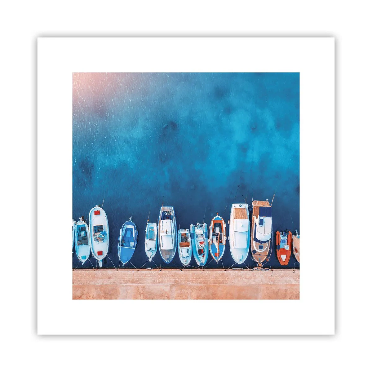 Poster - In One Row - 30x30 cm