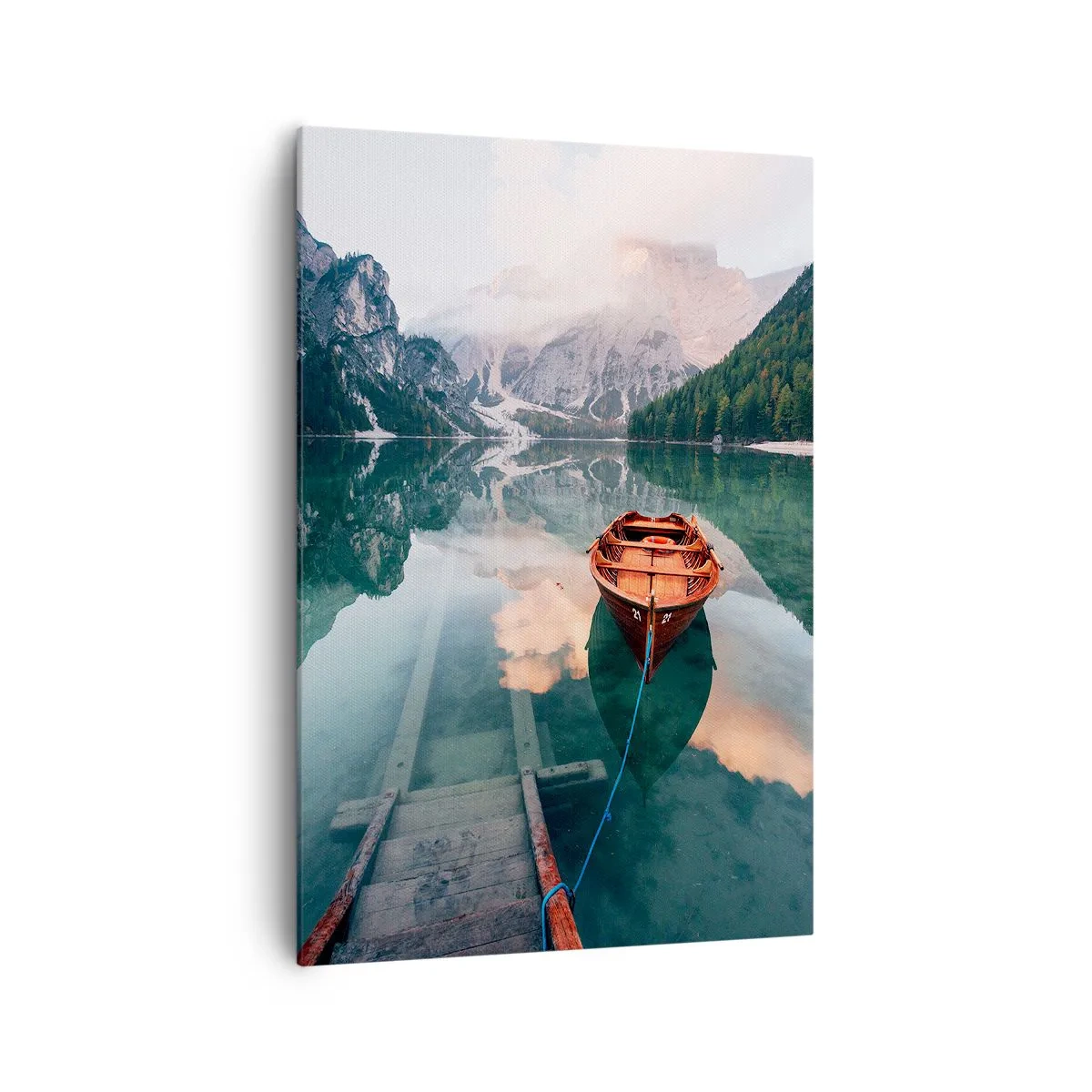 Canvas picture - Peaceful Dream of the Mountains - 70x100 cm