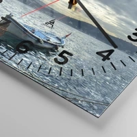 Clock face with numbers