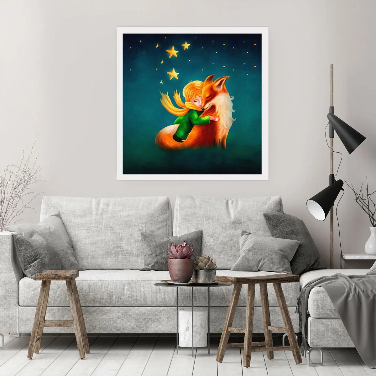 Poster - Little Prince - 50x50 cm