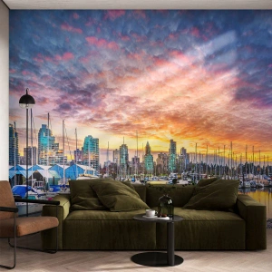 Custom Wallpaper Premium Canvas - City of a Thousand Sailors - Landscape, City, Harbor