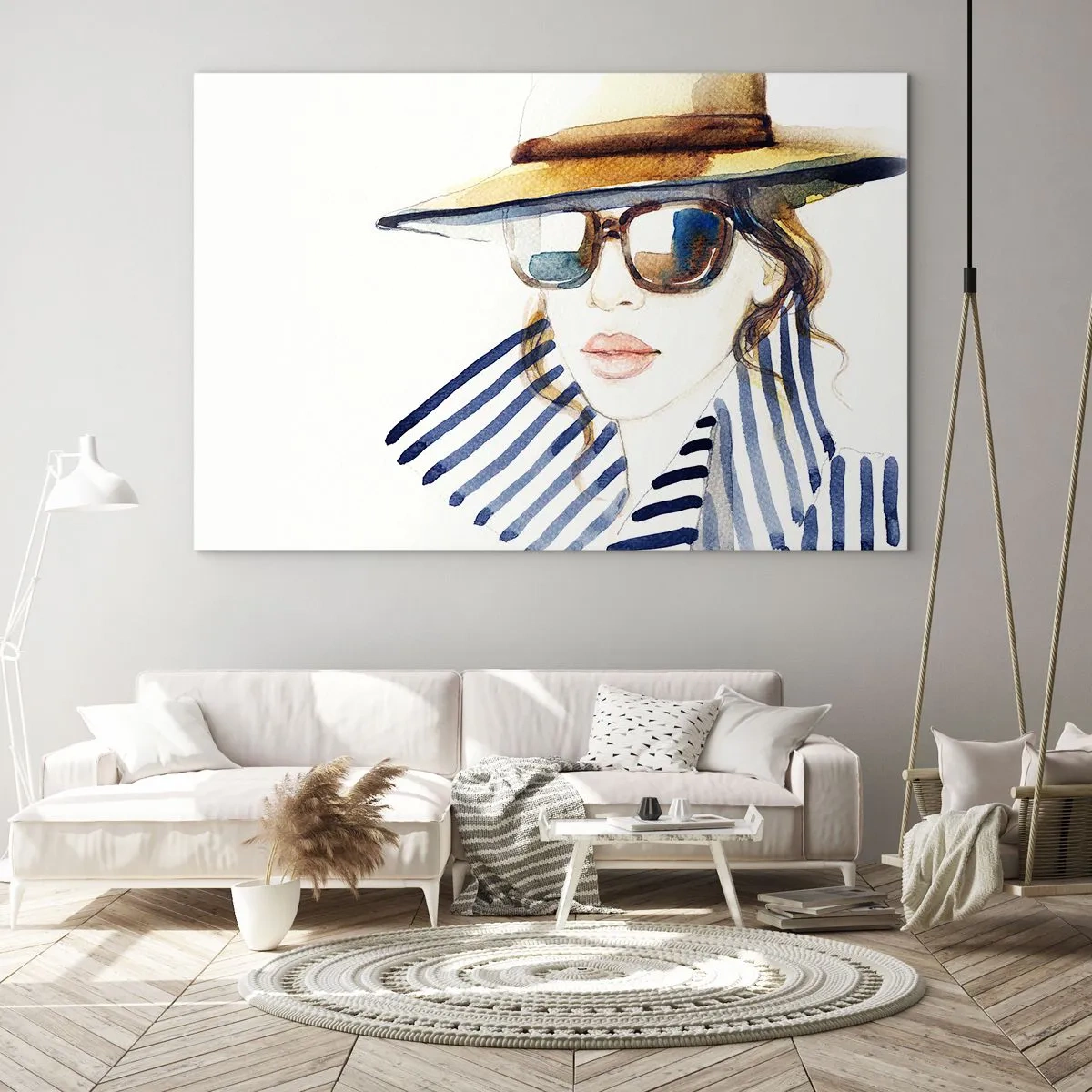 Glass picture - Welcome to Florida! - 100x70 cm