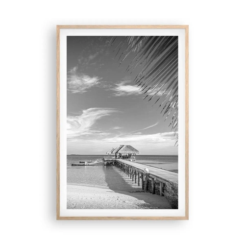 Poster in light oak frame - Memory or a Dream? - 61x91 cm