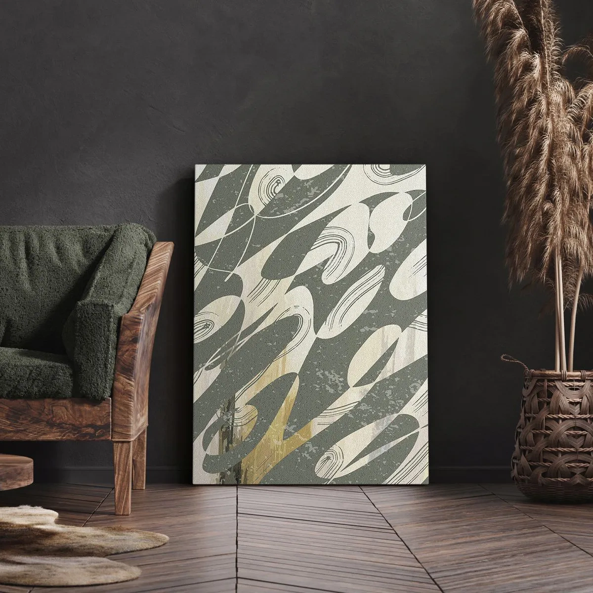 Canvas picture - Rhytmic Abstract - 50x70 cm