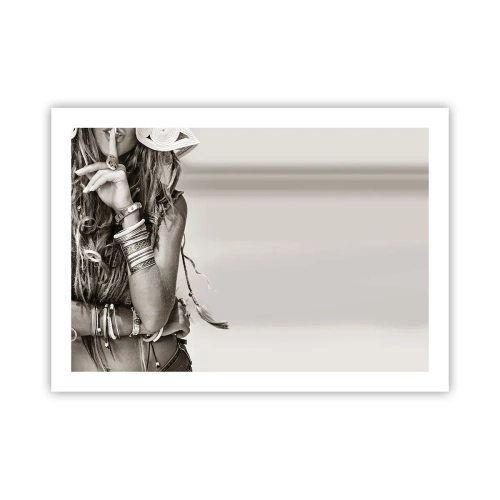 Poster - Like a Girl - 70x50 cm