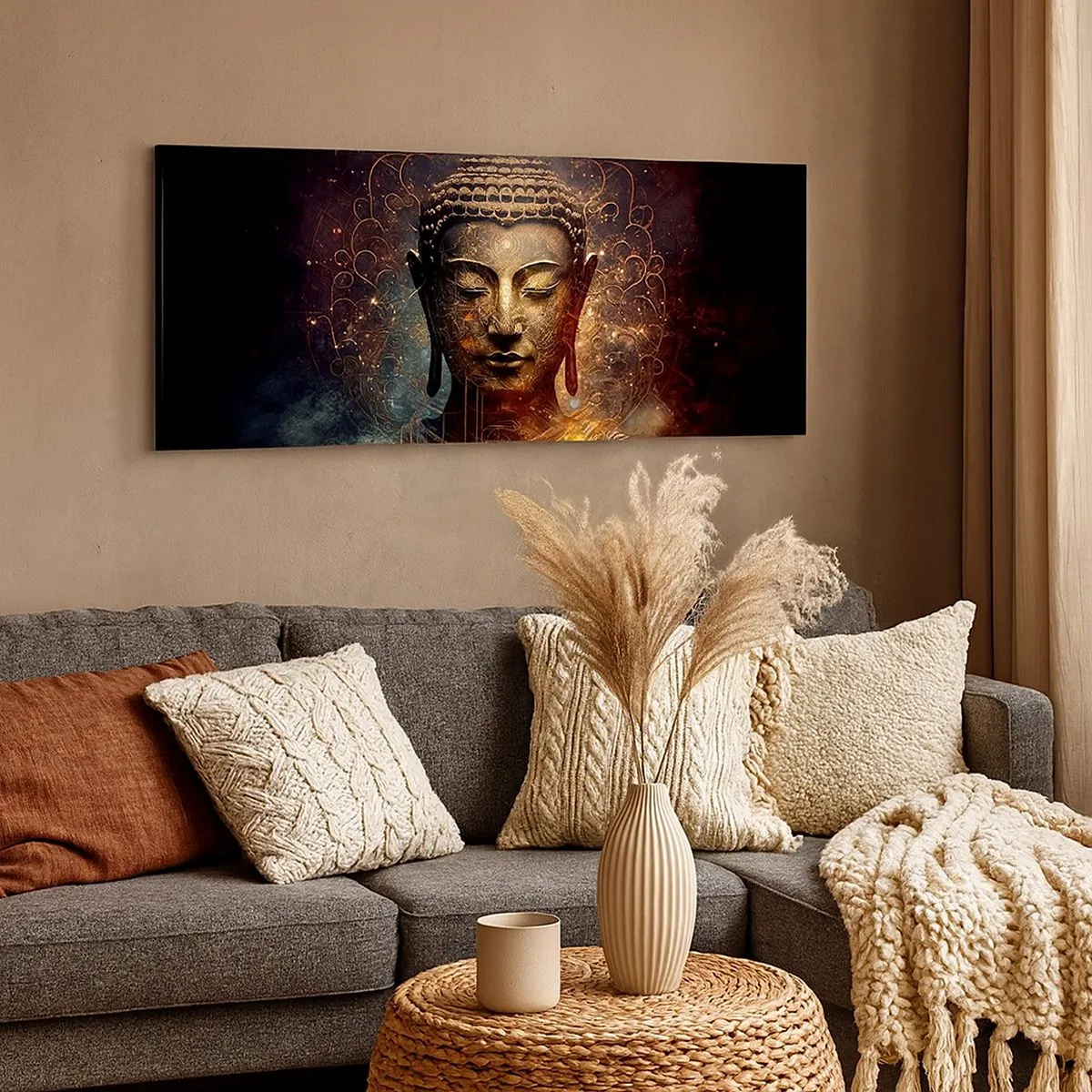 Canvas picture - Spiritual Balance - 100x40 cm