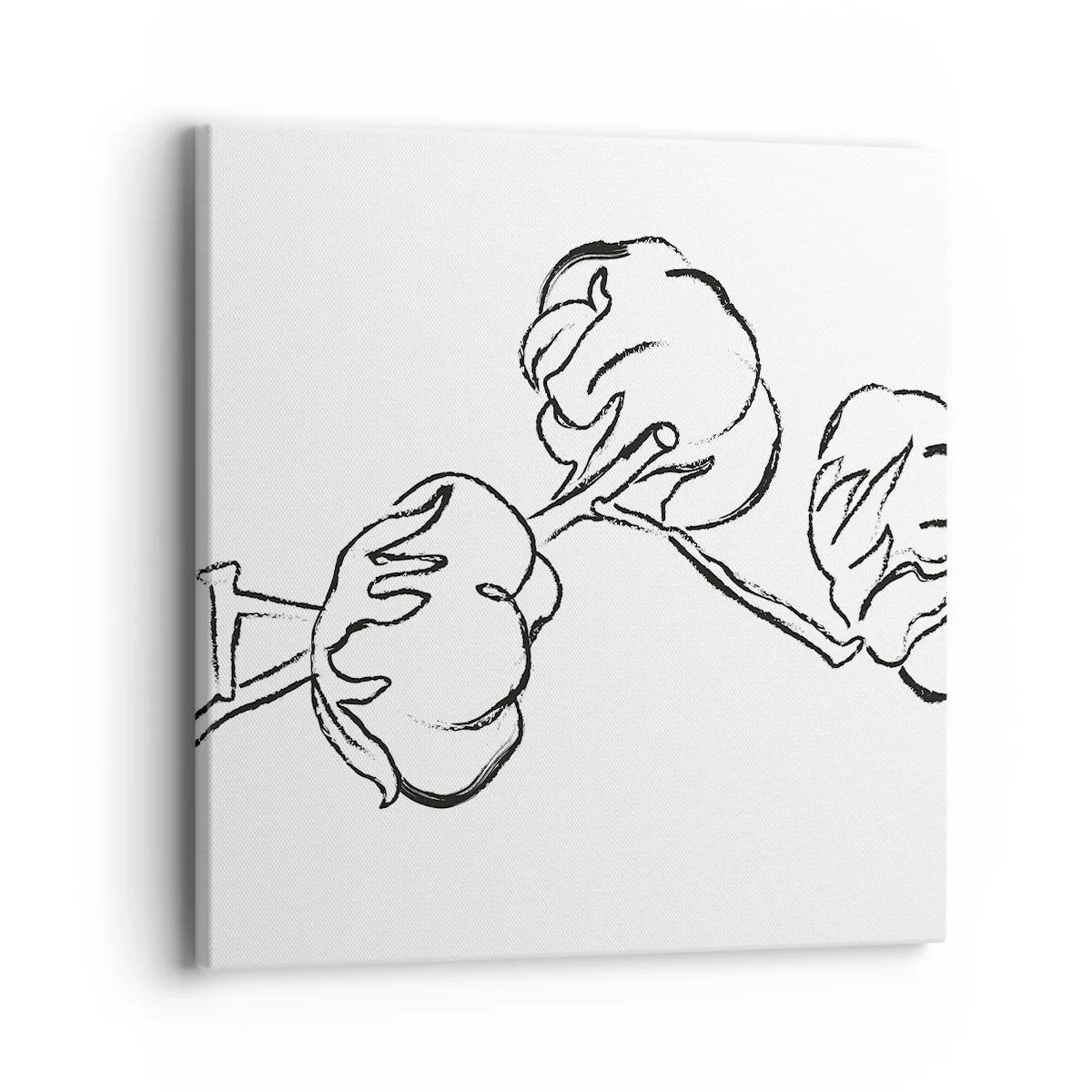 Canvas picture - Cotton Fluff - 40x40 cm