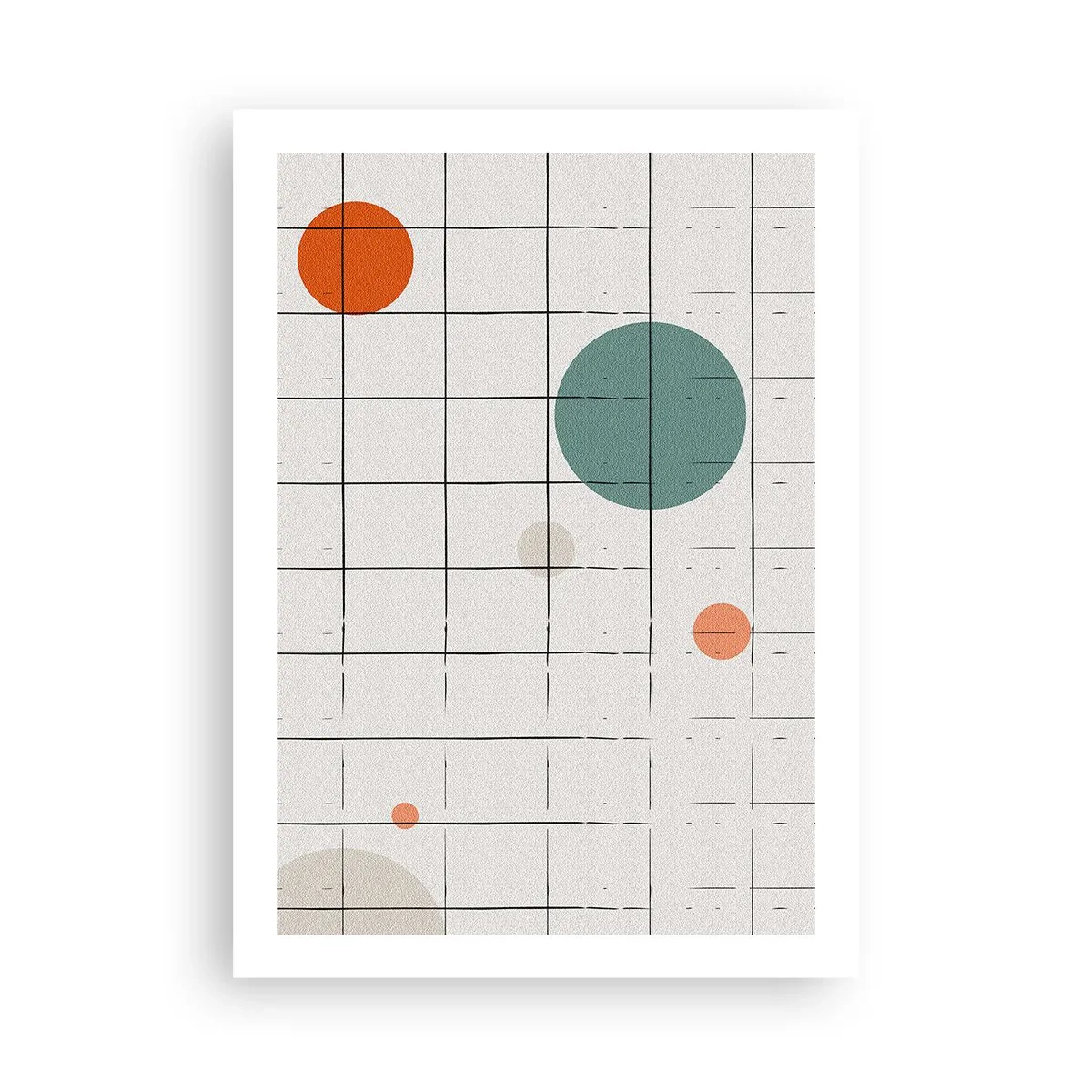 Poster - Imprisoned. Us or Them? - 50x70 cm