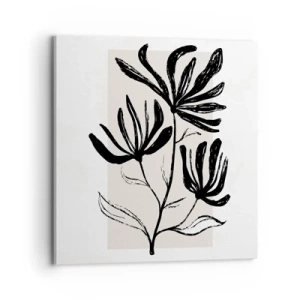Canvas picture - Sketch for a Herbarium - 70x70 cm
