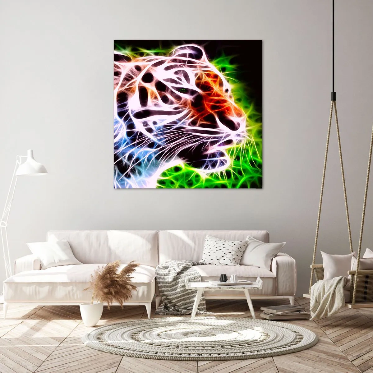 Canvas picture - Menacing Weather - 70x70 cm