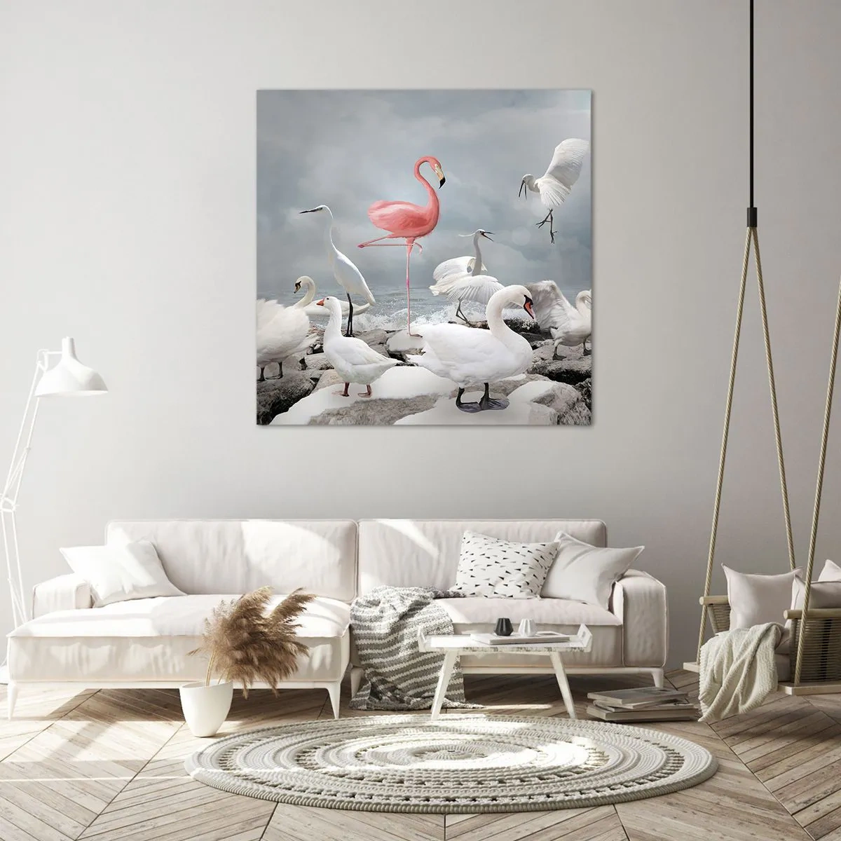 Canvas picture - Where Did I Come from? - 40x40 cm