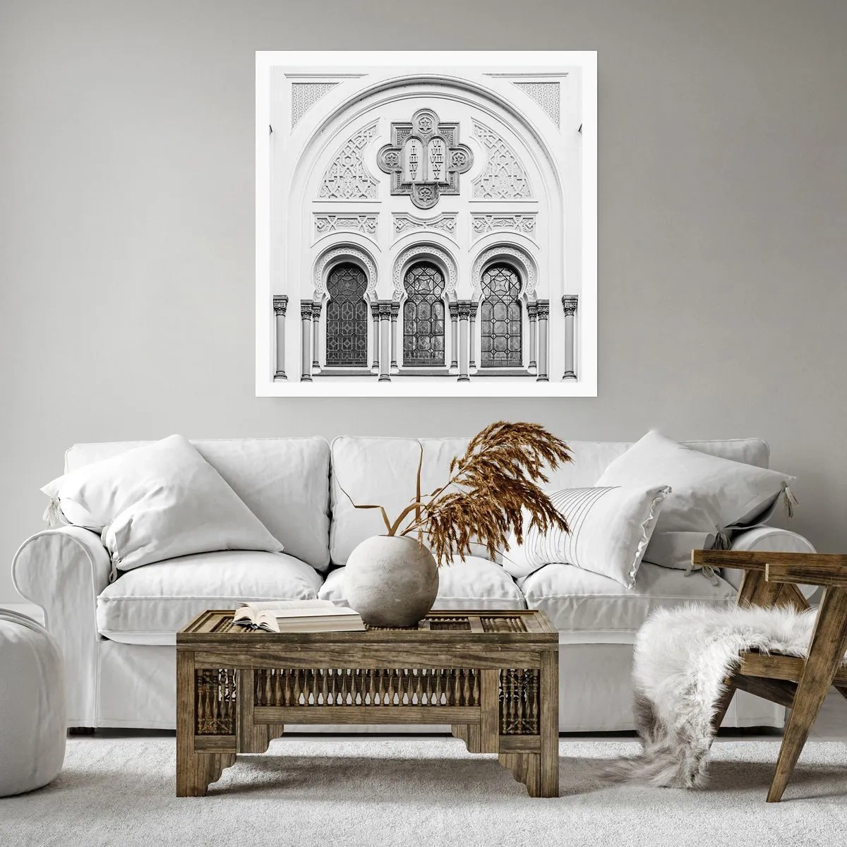 Poster - At the Crossroads of Cultures - 50x50 cm