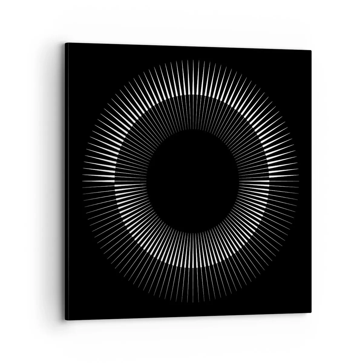 Canvas picture - Black Sun - 70x70 cm