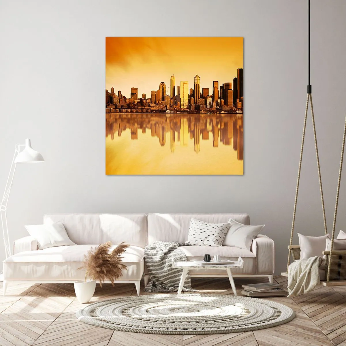 Canvas picture - Silence of a Metropoly - 30x30 cm