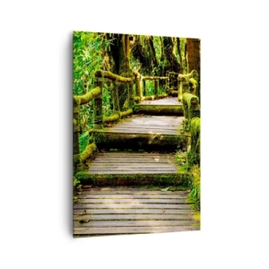 Canvas picture - Down the Green Path - 70x100 cm