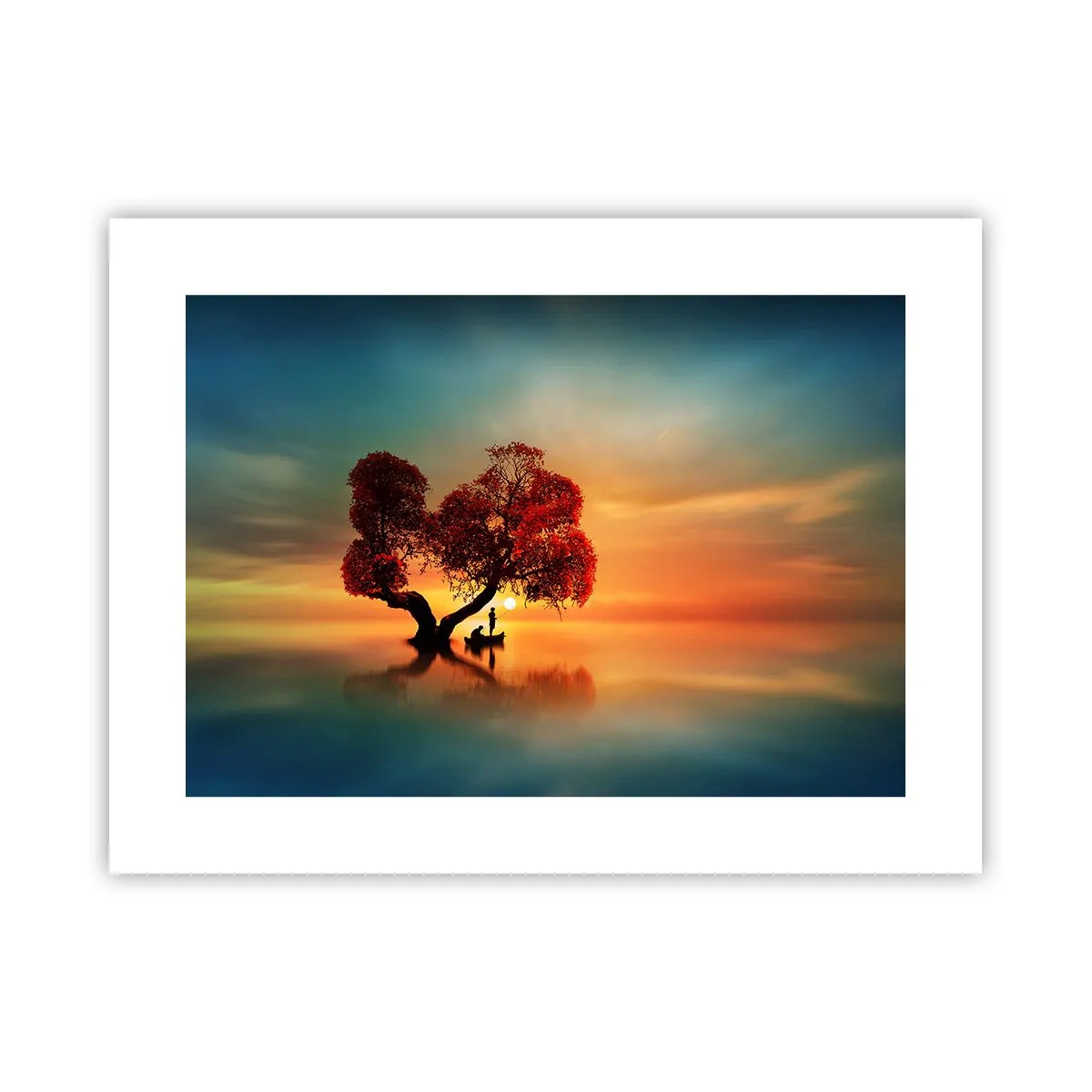 Poster - Far Away and Lost to the World - 40x30 cm