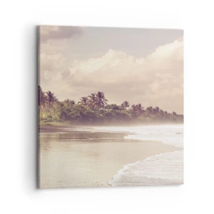 Canvas picture - Caress of the Waves - 70x70 cm