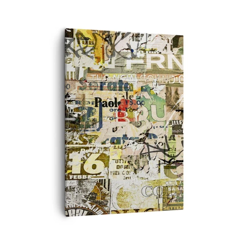 Canvas picture - So Much Is Going on - 50x70 cm