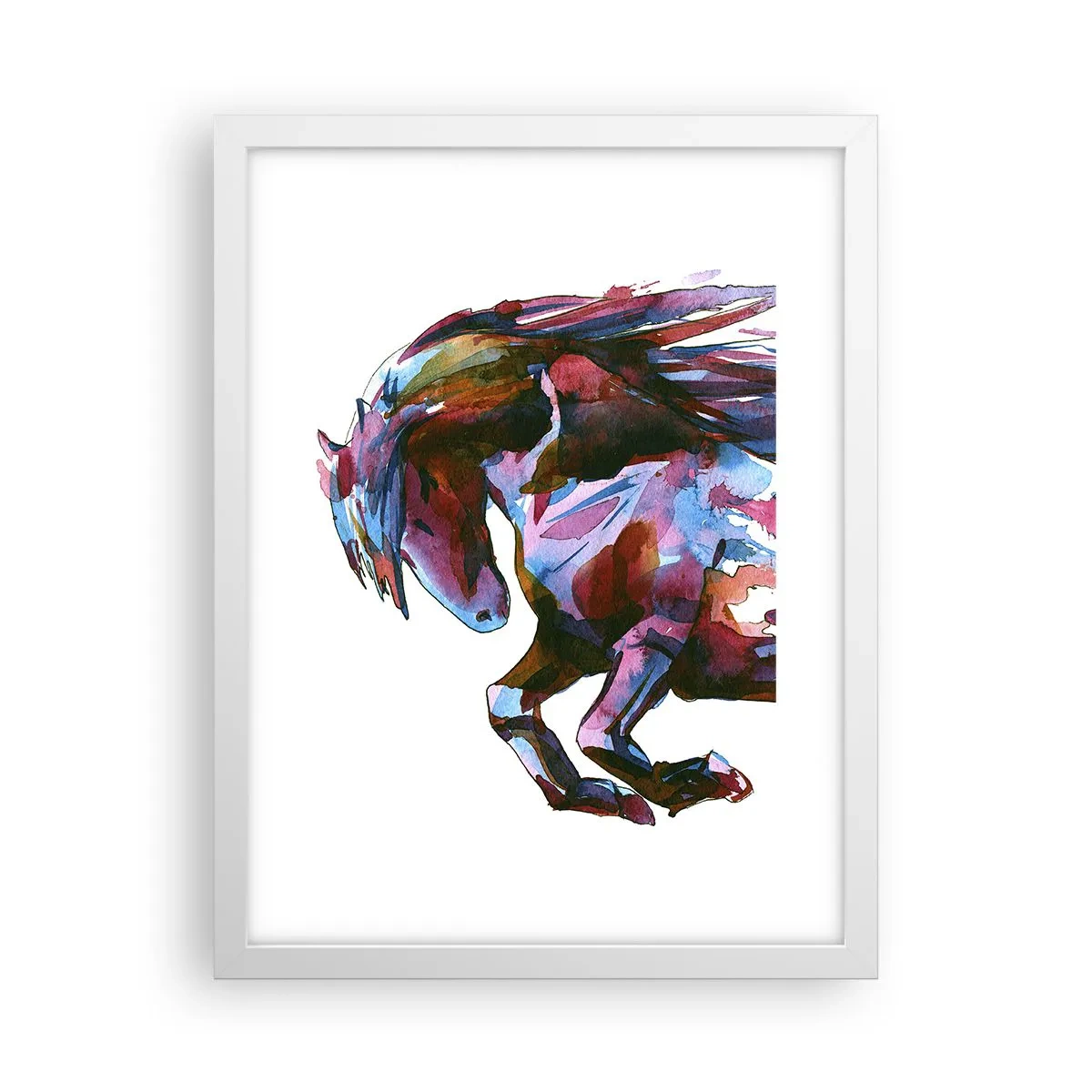 Poster in white frmae - In Elation - 30x40 cm