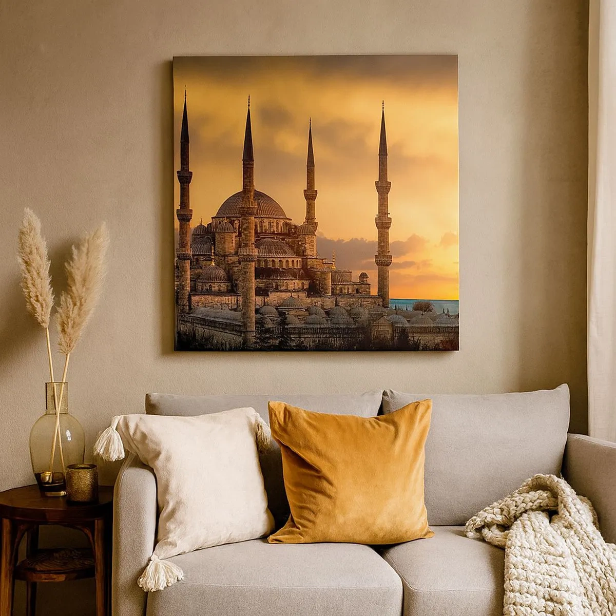 Canvas picture - God Is Great - 30x30 cm