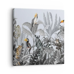 Canvas picture - African Fairy Tale - 40x40 cm