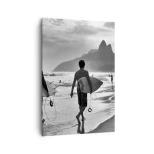 Canvas picture - Samba for One Wave - 70x100 cm