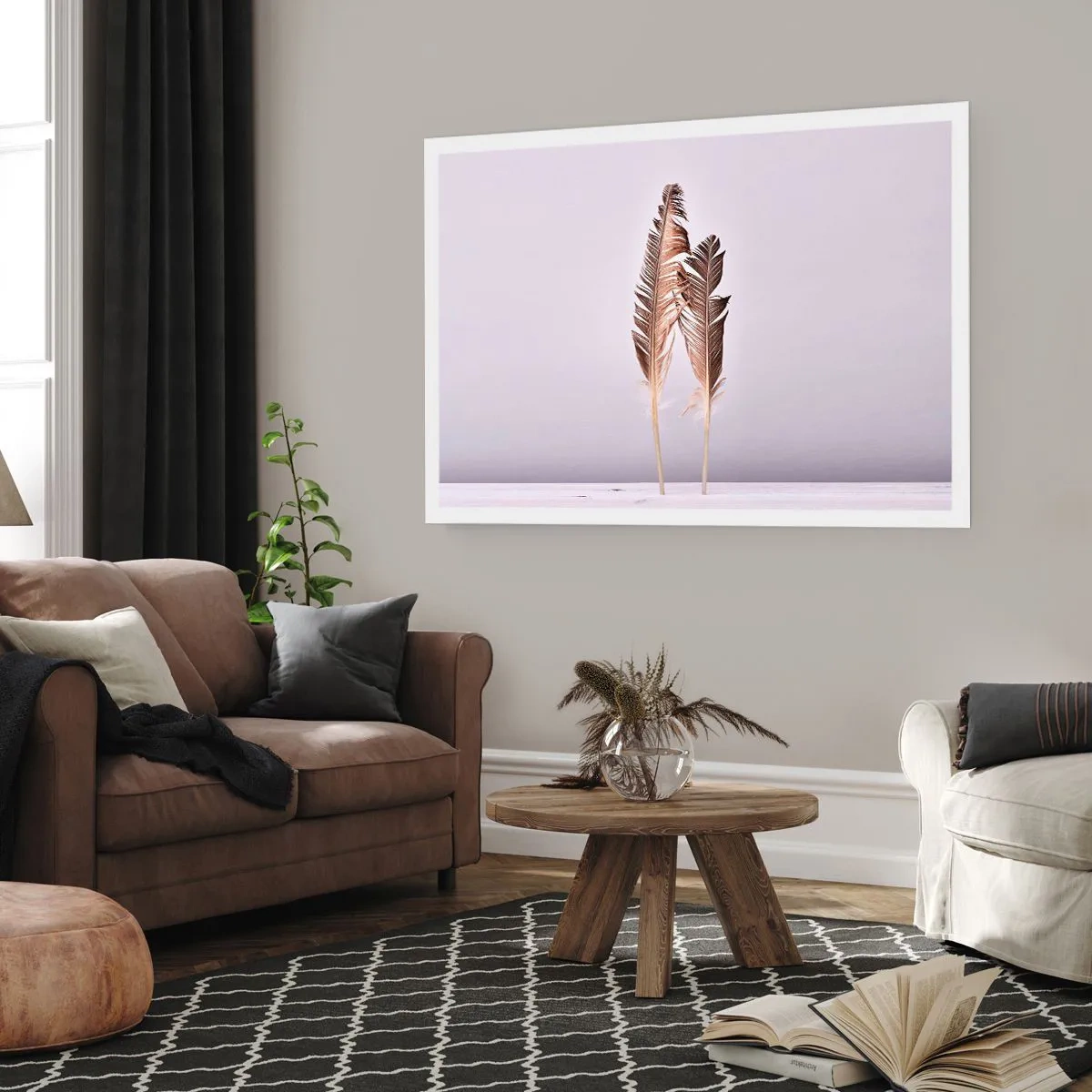 Poster - Against Nothingness - 70x50 cm