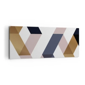 Canvas picture - Planes and Angles - 100x40 cm