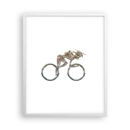 Poster in white frmae - Wonderful Machinery - 40x50 cm