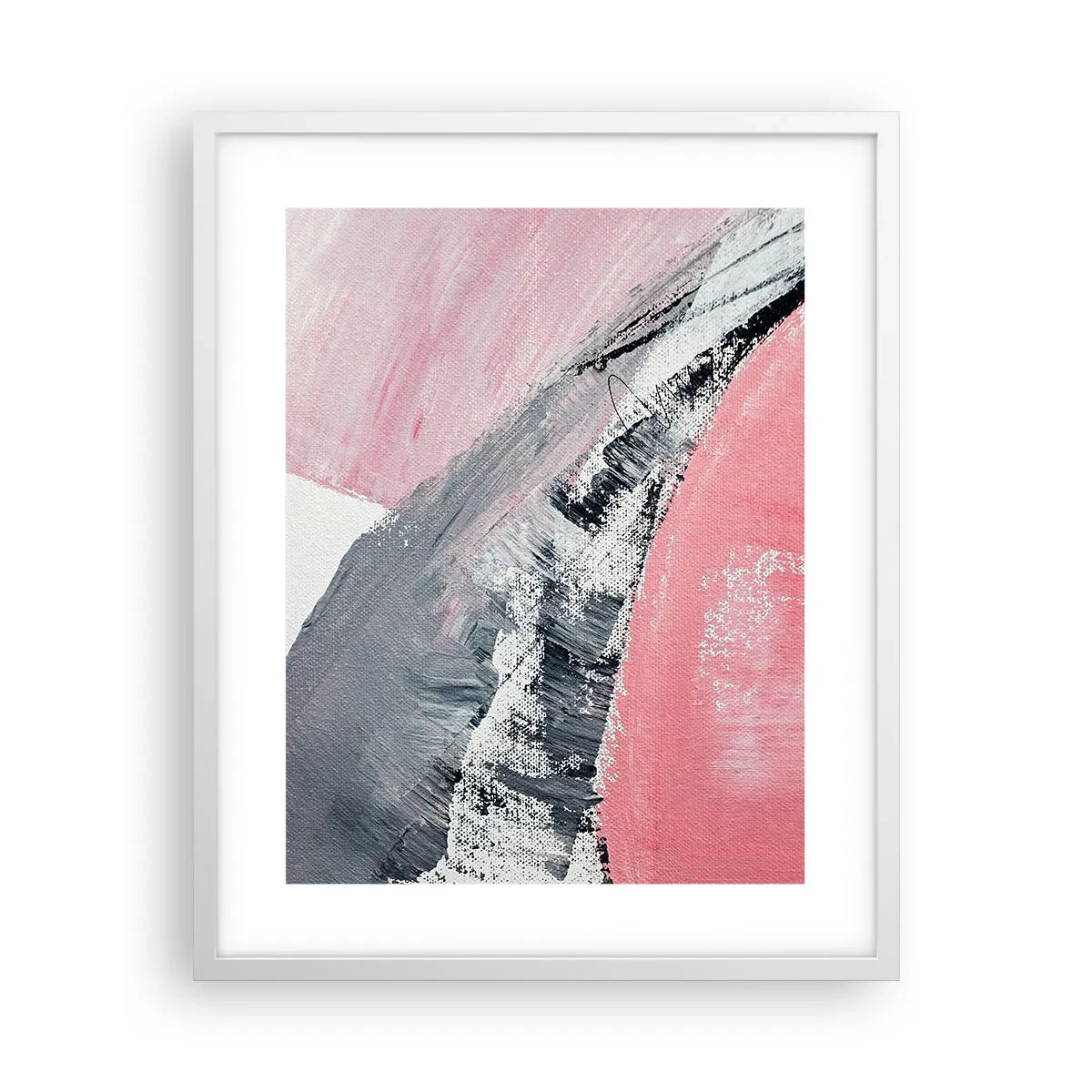 Poster in white frmae - Fitted Composition - 40x50 cm