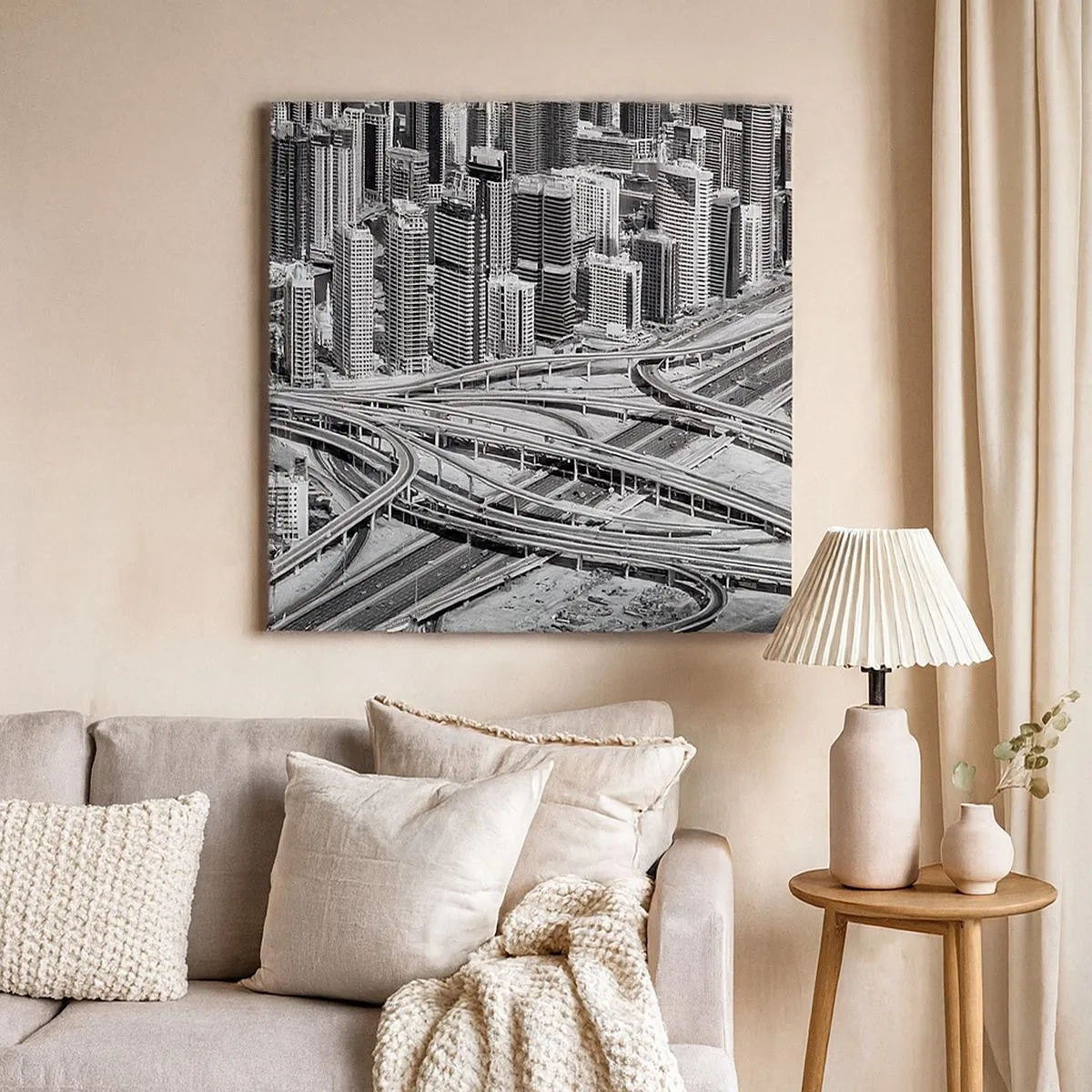 Canvas picture - Dubai - Impossible City - 30x30 cm