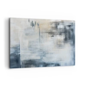 Canvas picture - Behind the Curtain of Blue - 120x80 cm