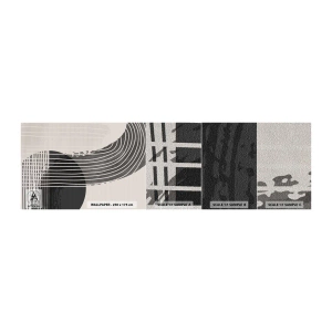 Photo Wallpaper Sample Premium Sand - There and Back - Minimalism, Abstraction, Piece - 100x30 cm