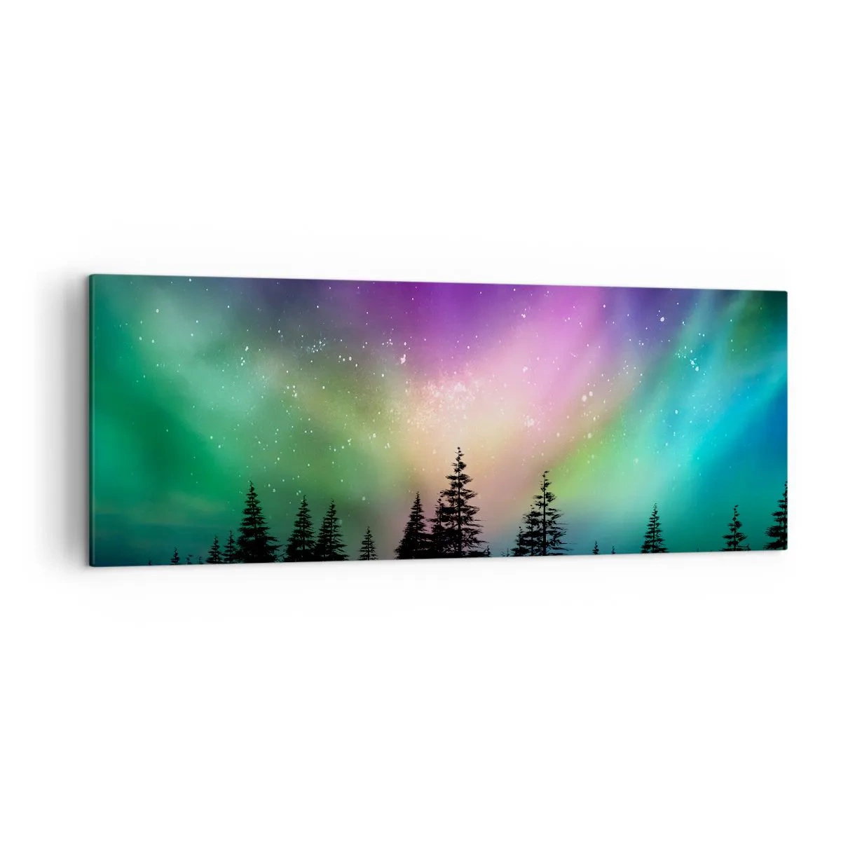 Canvas picture - White Magic - 140x50 cm