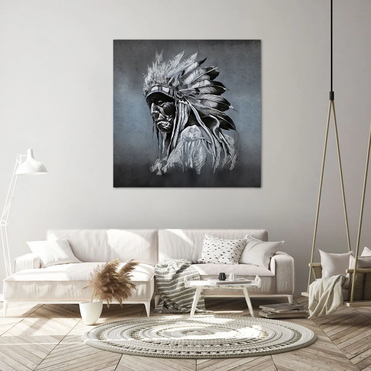 Canvas picture - Return to the Roots - 30x30 cm
