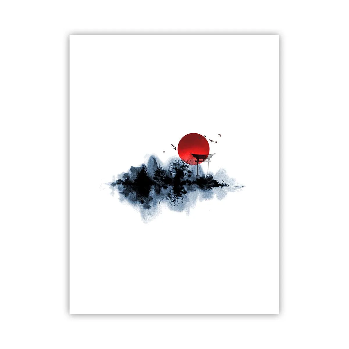 Poster - Japanese View - 30x40 cm