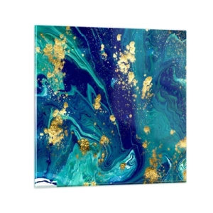 Glass picture - Sun Flakes - 50x50 cm