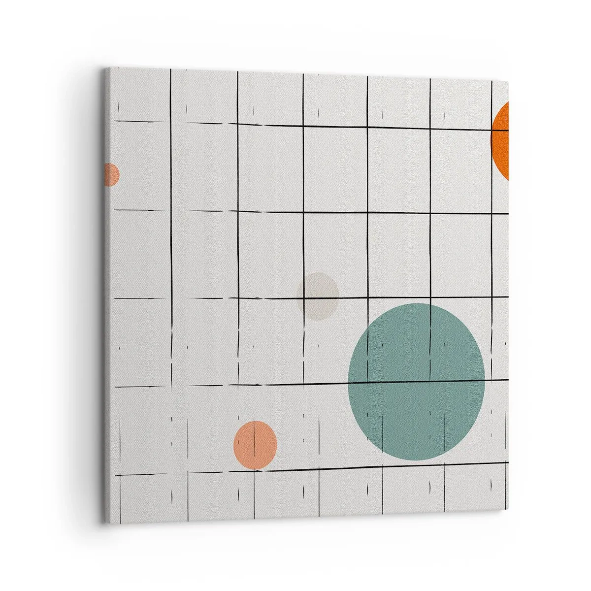 Canvas picture - Imprisoned. Us or Them? - 50x50 cm