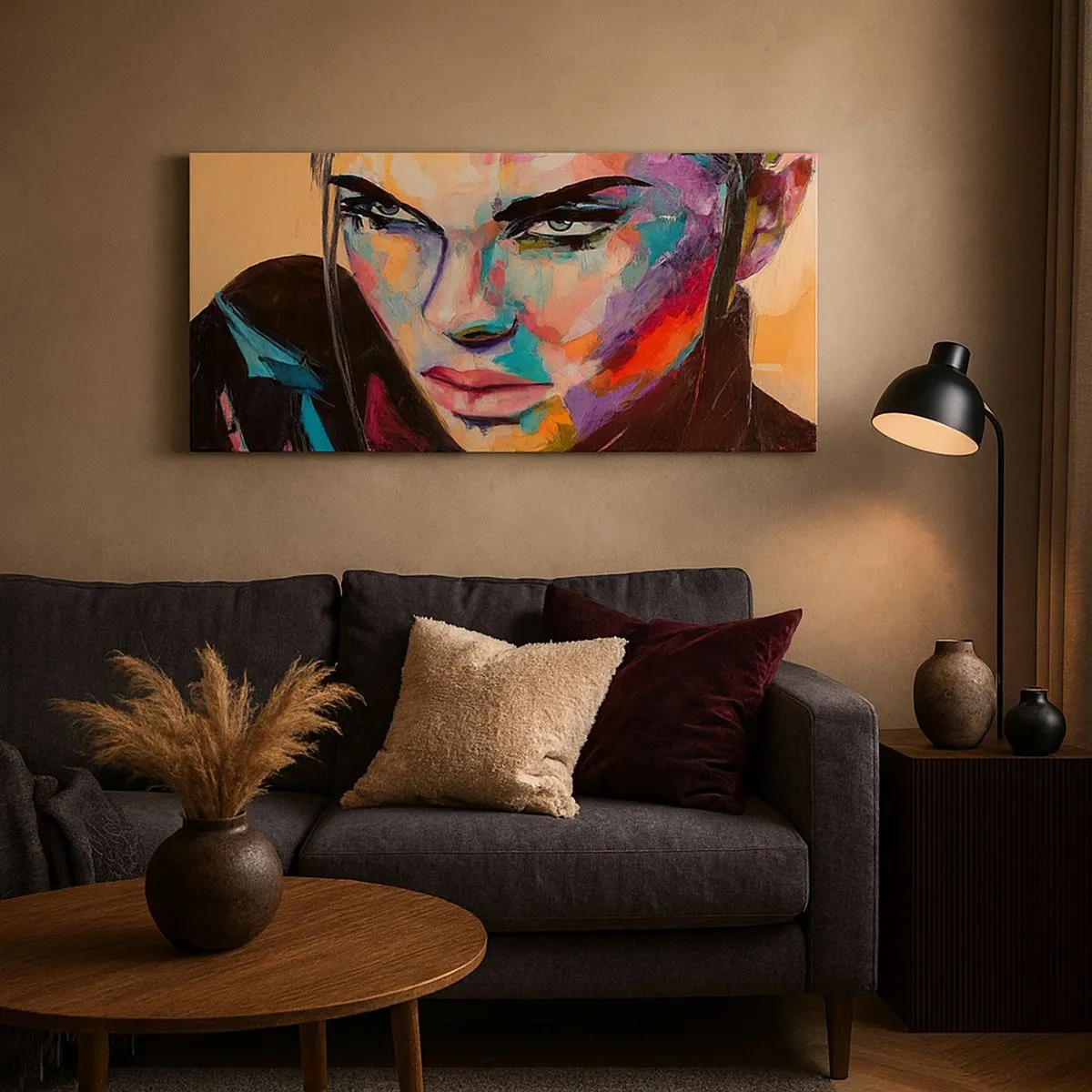 Canvas picture - Wild at Heart - 100x40 cm