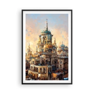 Poster in black frame - City of Cities - 61x91 cm
