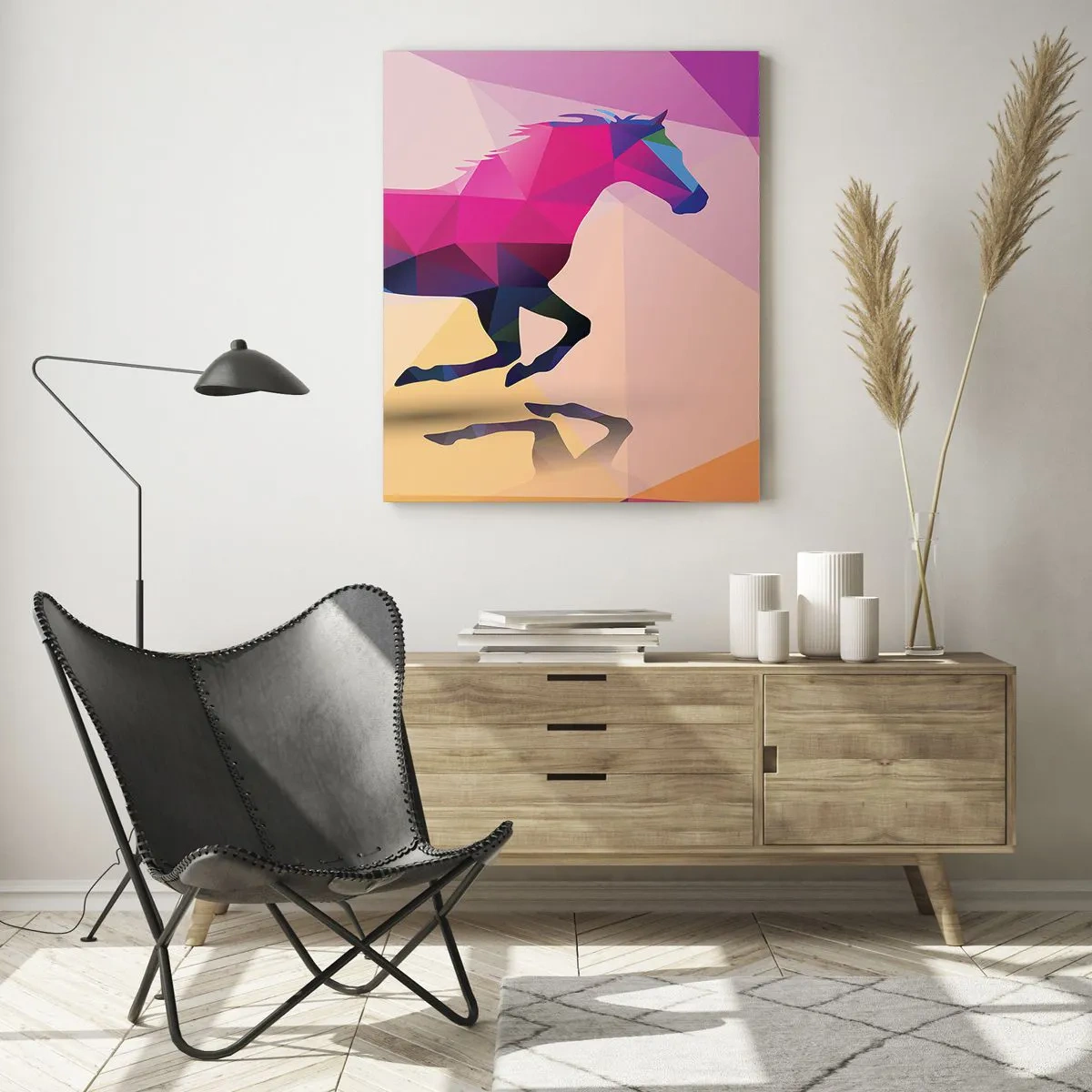 Glass picture - Cubism Is Still Alive - 70x100 cm
