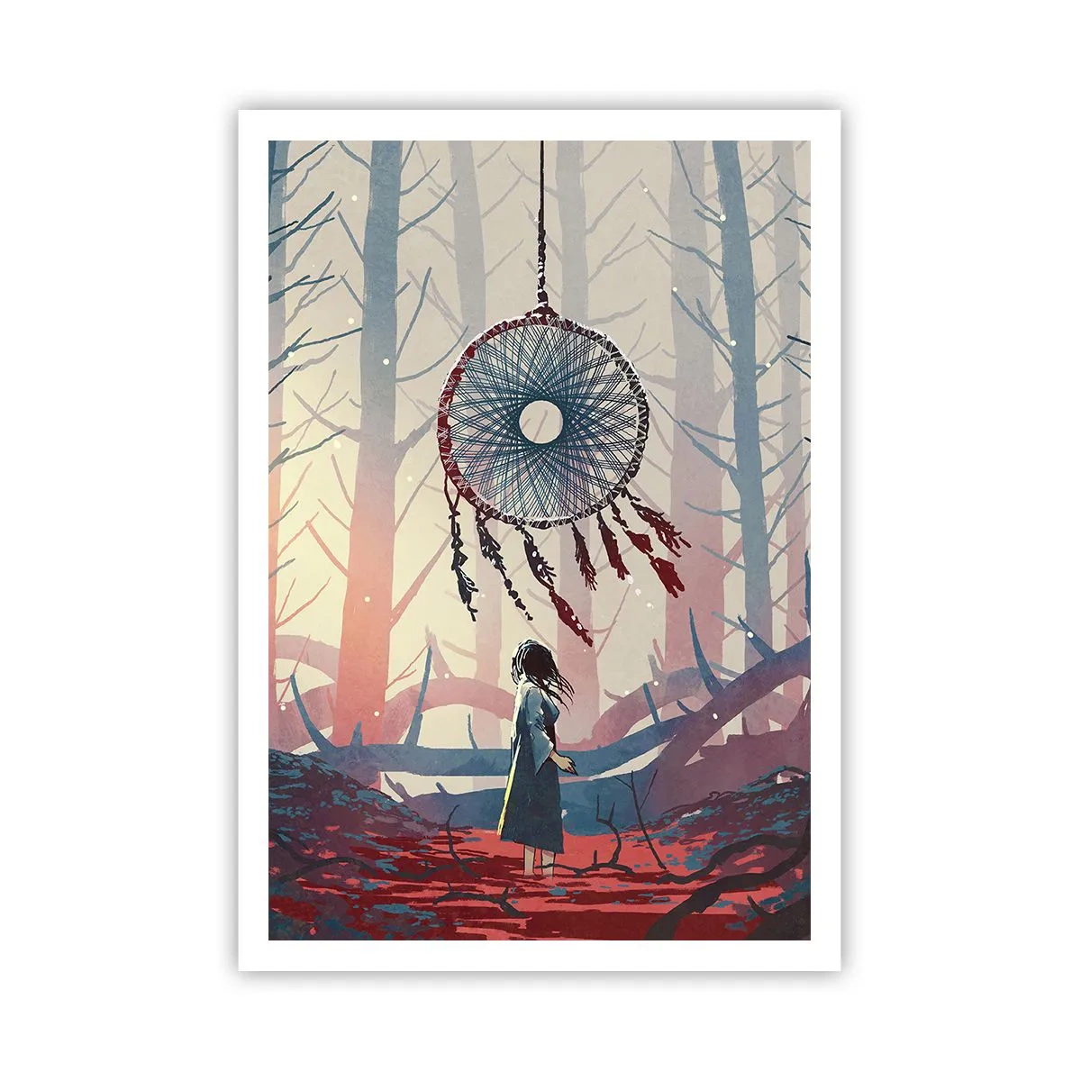 Poster - Mysterious Ritual of Life - 70x100 cm