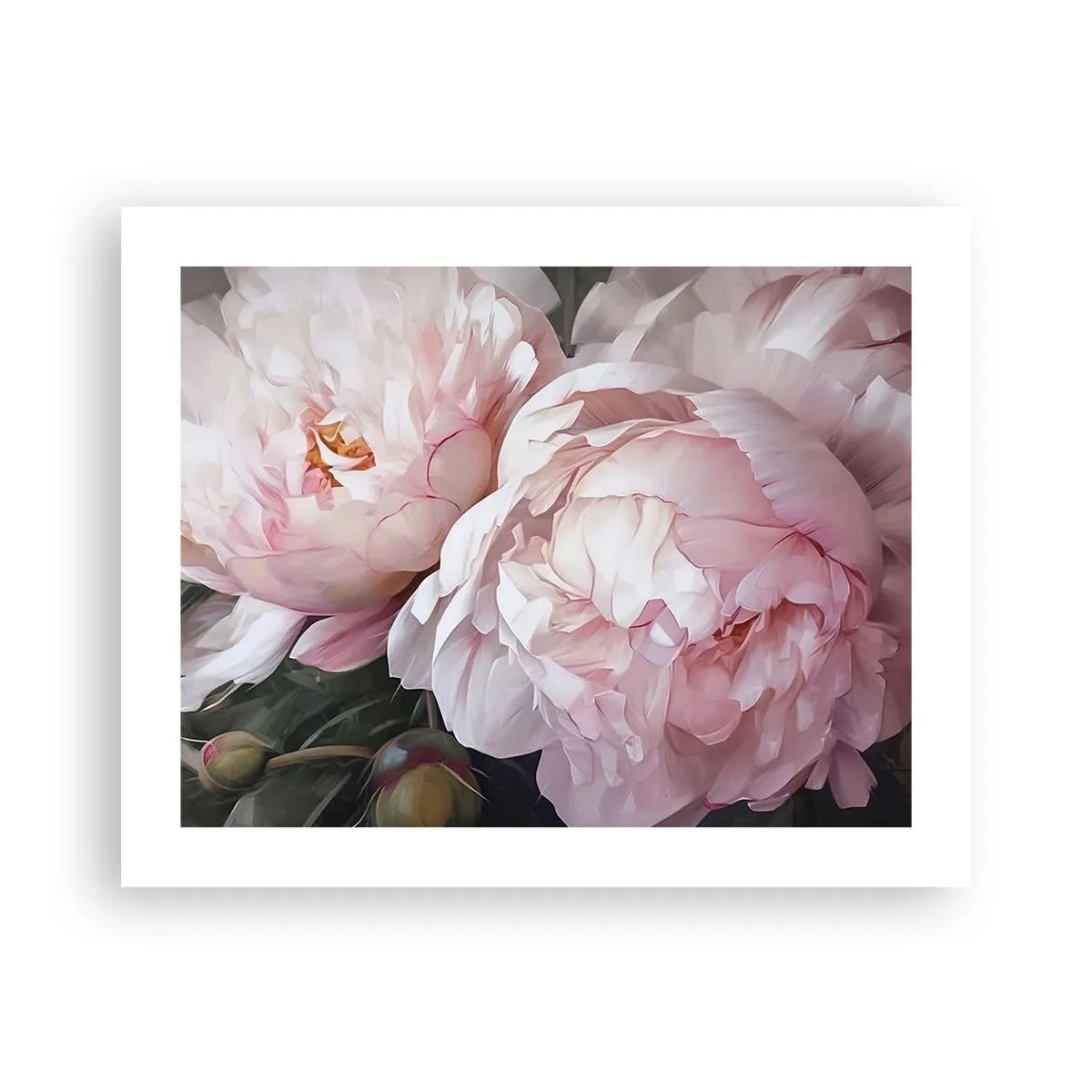 Poster - Captured in Full Bloom - 50x40 cm