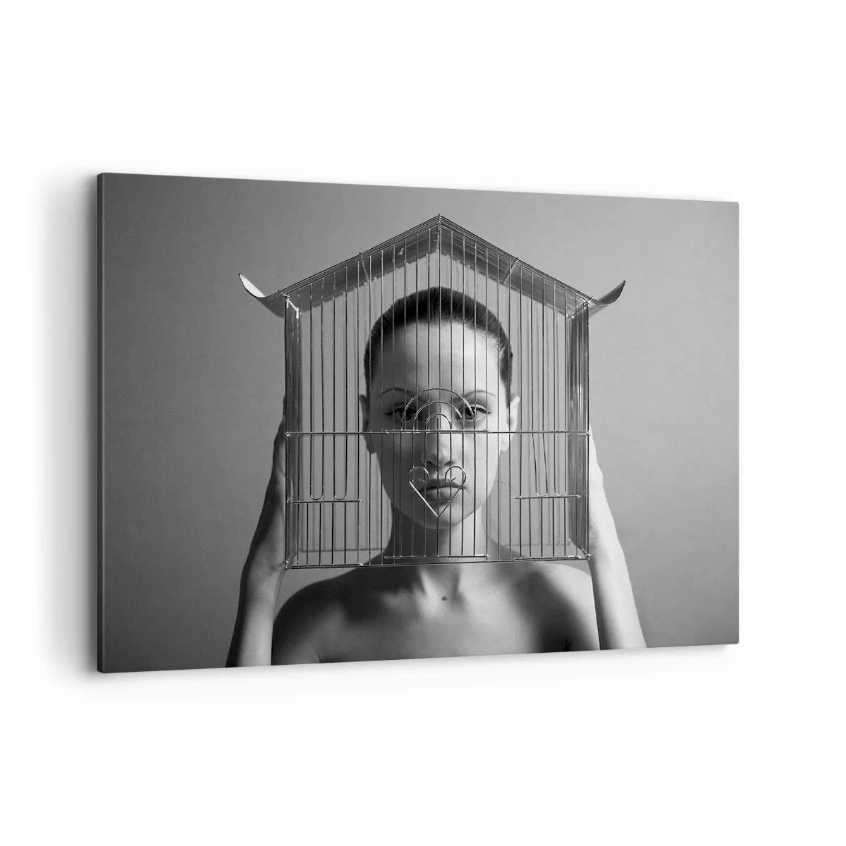 Canvas picture - A Bit Surrealistic Portrat - 100x70 cm