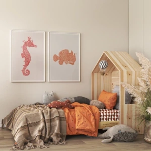 Ginger coral reef - Inspiration for a children's room