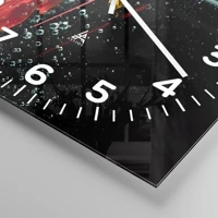 Clock face with numbers