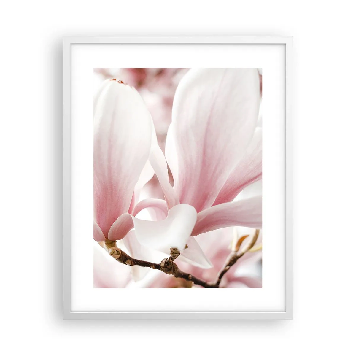 Poster in white frmae - Immensity of Tenderness - 40x50 cm