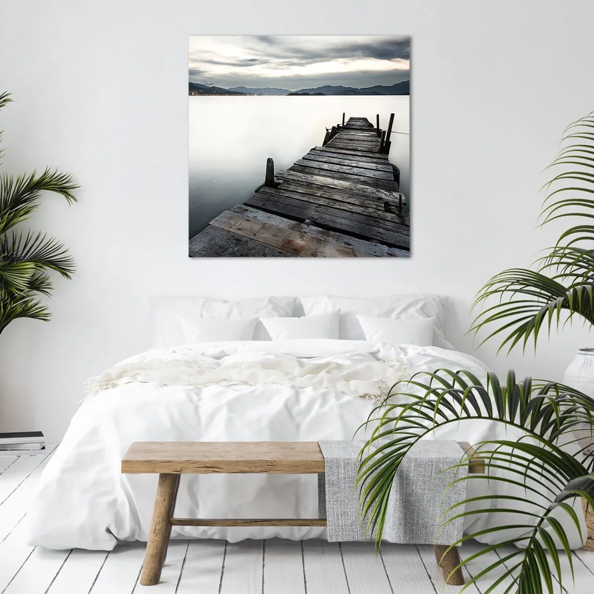 Canvas picture - Submerging in Tranquility - 60x60 cm
