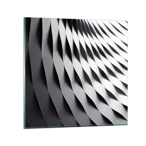 Glass picture - On the Surface of the Wave - 30x30 cm