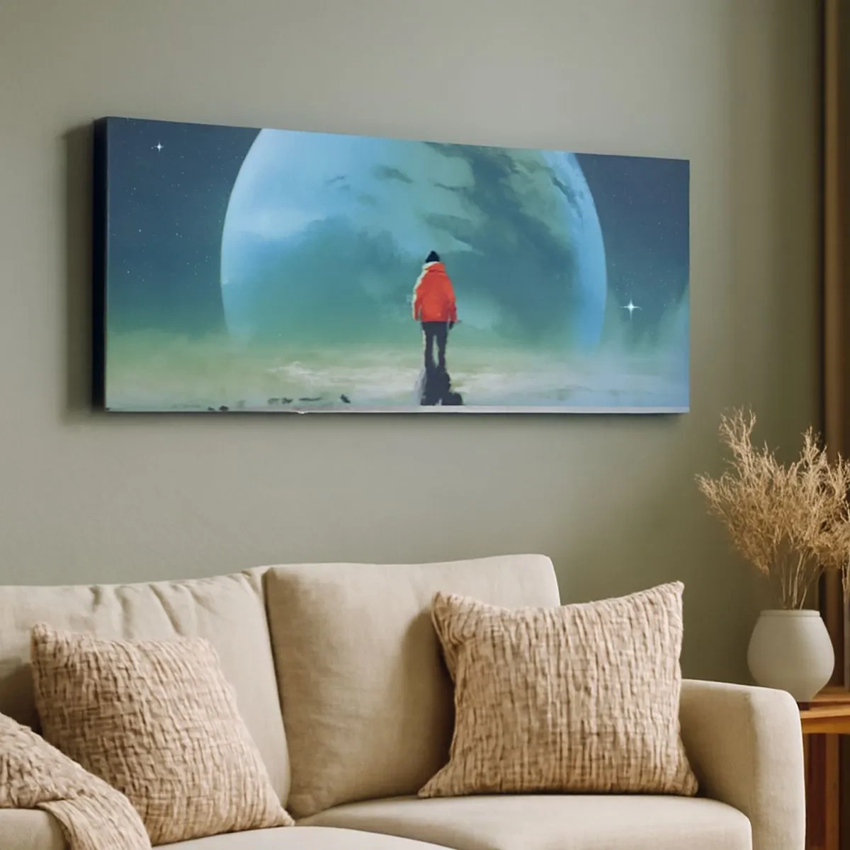 Canvas picture - Discoverer of a New Land - 100x40 cm